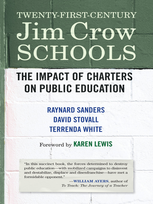 Title details for Twenty-First-Century Jim Crow Schools by Karen Lewis - Available